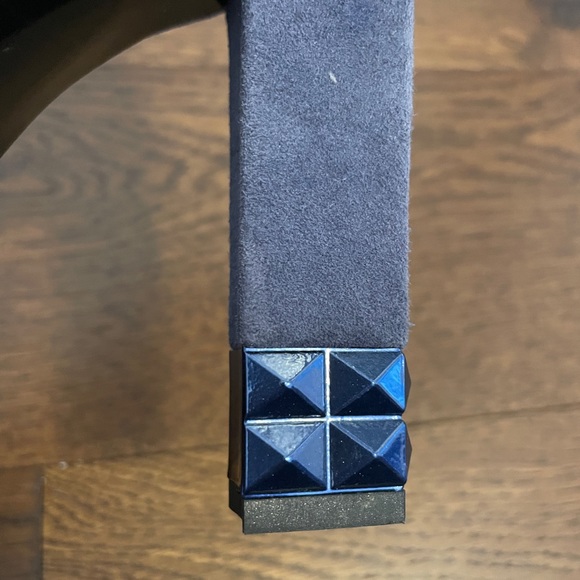 Le Silla blue suede open-toe heels - Picture 5 of 7